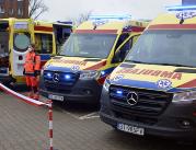 Trzy nowe ambulanse dla Wojewódzkiej Stacji...