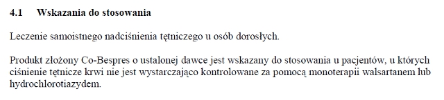 Wskazania z ChPL